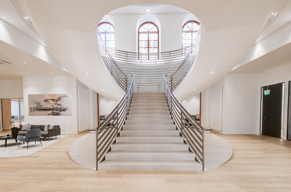 Treppe - The Pier Mainz